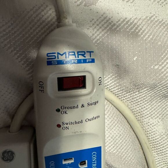 Set of Two Power cord‎ SMART Surge protector. Energy Saving. Must have for home. - Picture 2 of 11